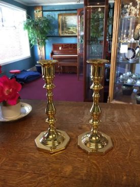 Baldwin Pair of Candlesticks (7" Tall)