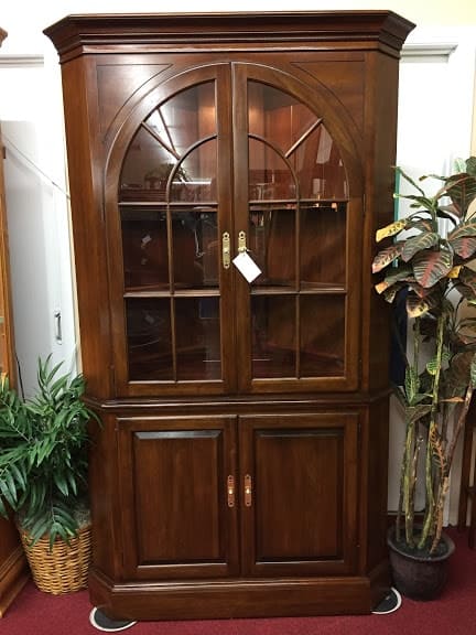 What S The Value Of An Ethan Allen Georgian Court Corner Cabinet