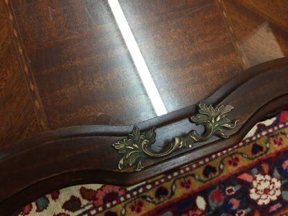 Jacobean Coffee Table with Glass Tray - Image 6
