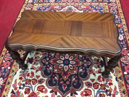 Jacobean Coffee Table with Glass Tray - Image 5