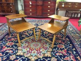 Lane Mid Century Modern Lamp Tables (pair)