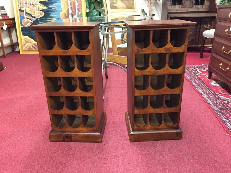 Vintage Pier One Wine Racks