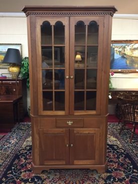 Pennsylvania Cherry Corner Cabinet