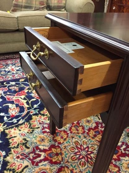 Stickley Two Drawer End Table - Image 7