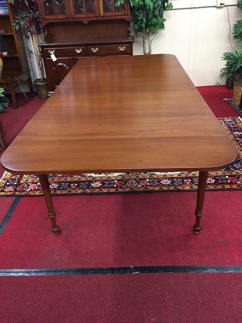 Cherry Drop Leaf Table with Three Leaves