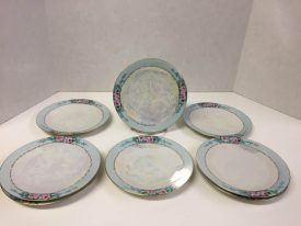 Bavarian Lusterware Plate Set