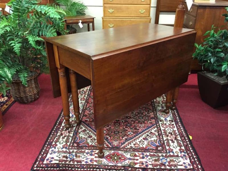 Antique Sheraton Drop Leaf Table