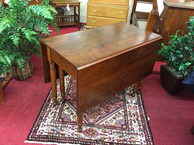 Antique Sheraton Drop Leaf Table