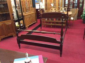 Kling Full Size Mahogany Poster Bed