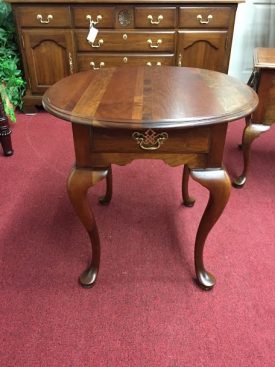 Kling Cherry Oval End Table