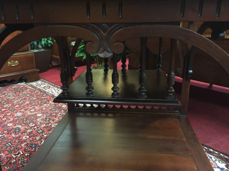 Antique Victorian Games Table