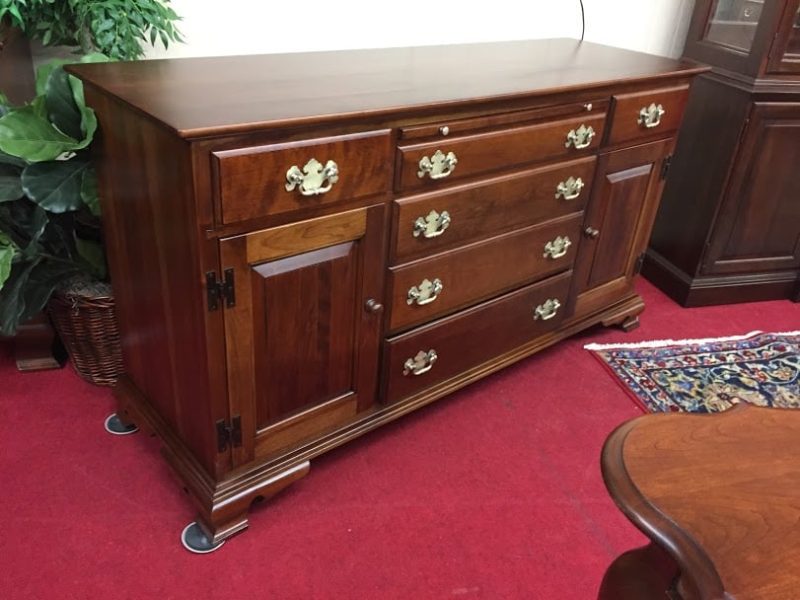 Best Price Willett Cherry Buffet Sideboard For Sale