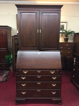 Craftique Mahogany Secretary Desk