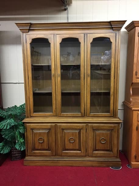 Vintage Drexel China Cabinet Bohemian S