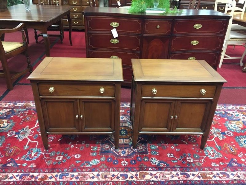 Century Furniture Cherry Nightstands