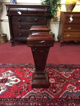 Vintage Mahogany Pedestal