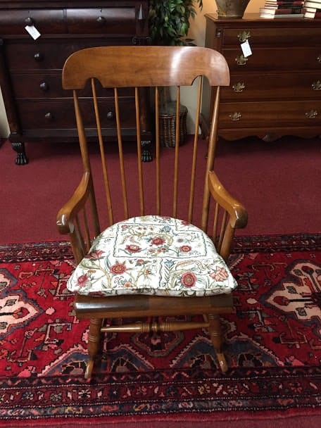 Nichols and Stone Maple Rocking Chair
