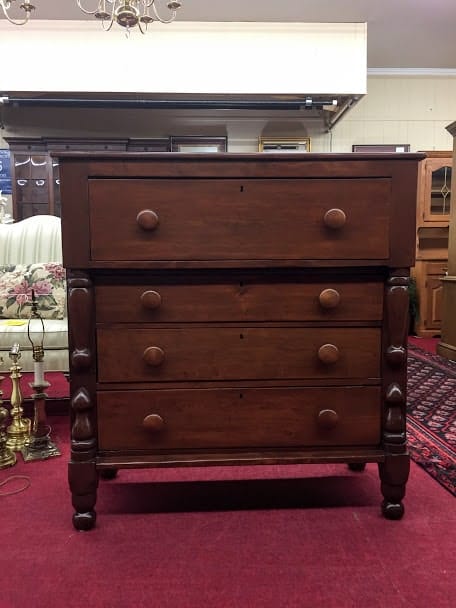 Antique Cherry Empire Chest of Drawers