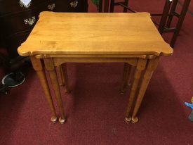 Ethan Allen Maple Nesting Tables