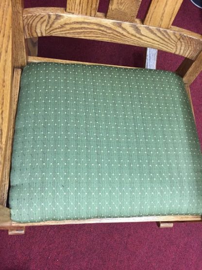 Oak Mission Style Rocking Chair - Image 5