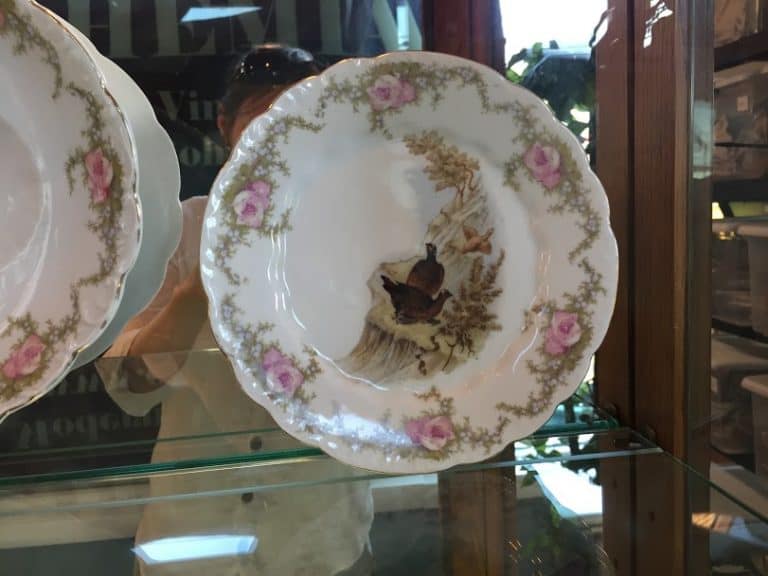 LS & S Austria Carlsbad Antique Game Bird Platter and Plate Set - Image 4