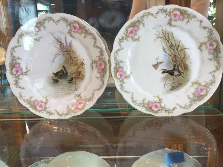 LS & S Austria Carlsbad Antique Game Bird Platter and Plate Set - Image 5