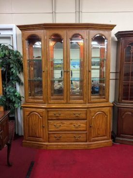 Pennsylvania House Oak China Cabinet