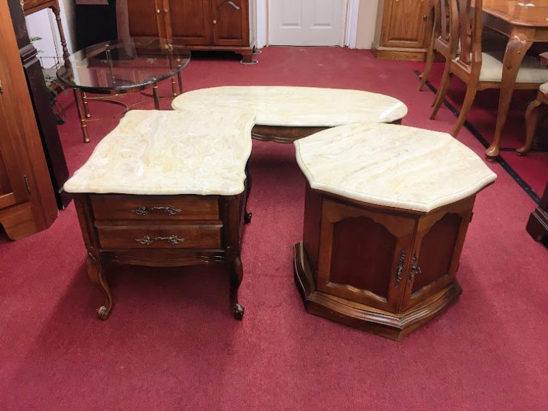 Best Price Hammary Three Piece Coffee and End Table Set For Sale