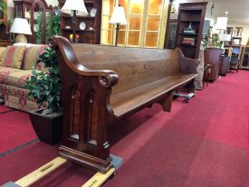 Antique Twelve Foot Church Pew