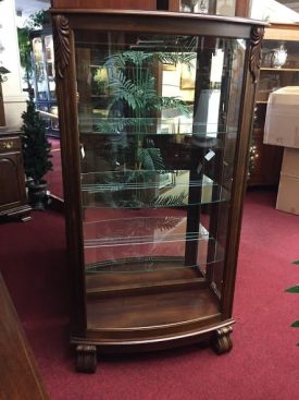 Pulaski Bowed Curio Cabinet