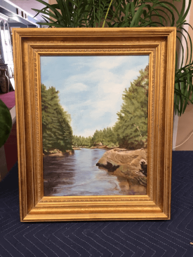 Original Framed Artwork - Oil on Board