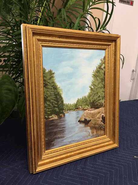 Original Framed Artwork - Oil on Board