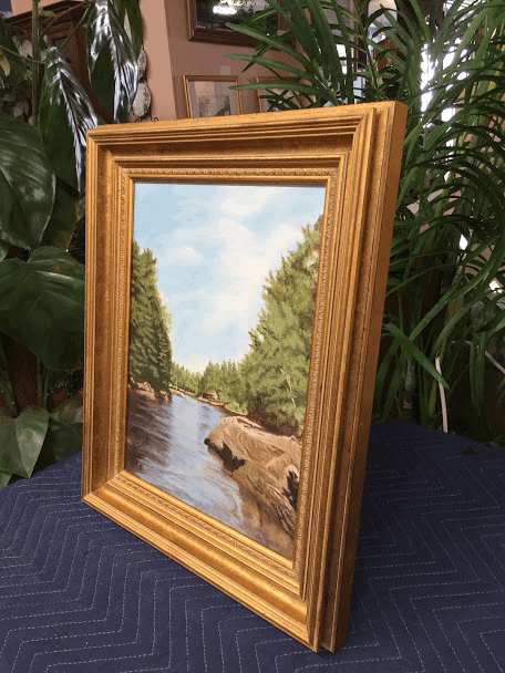 Original Framed Artwork - Oil on Board