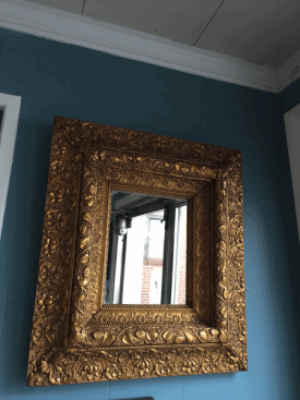Antique Gilded Frame Mirror