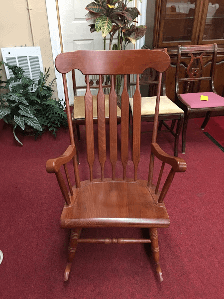Cherry Finish Rocking Chair