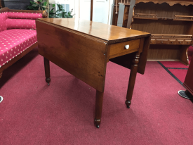 Antique Walnut Drop Leaf Table