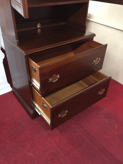 Filing Cabinet with Bookcase Top, Knob Creek Furniture - Image 3