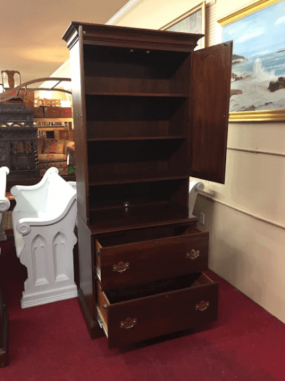 Filing Cabinet with Bookcase Top, Knob Creek Furniture - Image 4