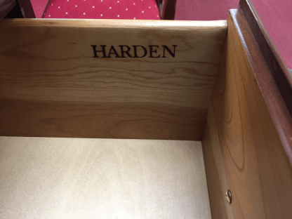 Vintage Harden Furniture, Solid Cherry Wood, Media Armoire - Image 4