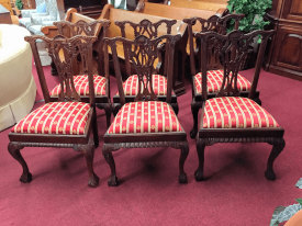 Mahogany Chippendale Chairs