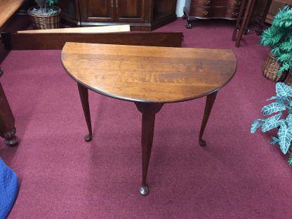 Vintage Hall Table, Demi Lune - Image 2