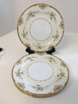 Empress China Dinner Plates (set of Four)