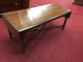 Cherry Coffee Table with Side Drop Leaves