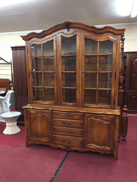 Ethan Allen French Style China Cabinet