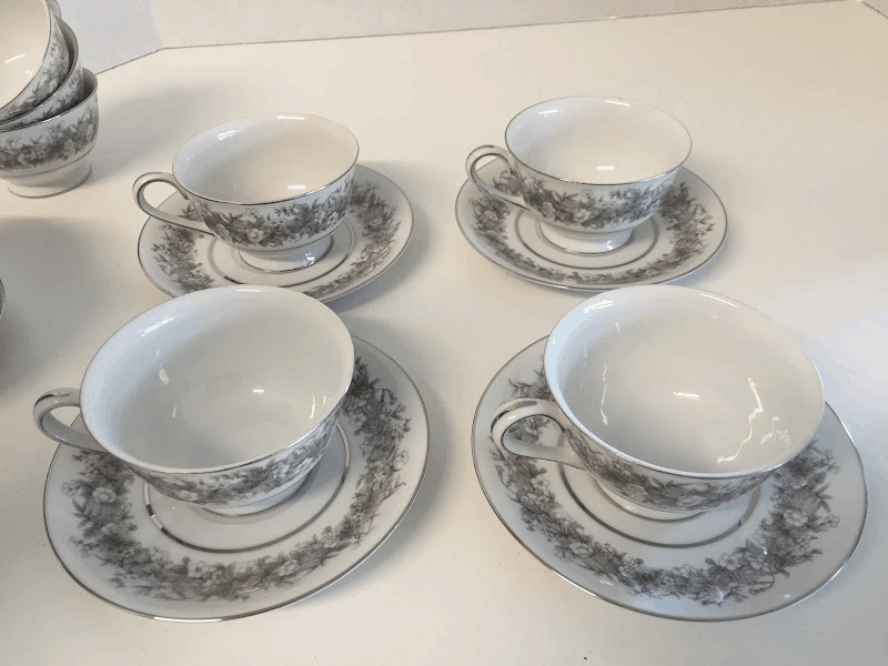 Florentine by Sango Tea Cups and Saucers