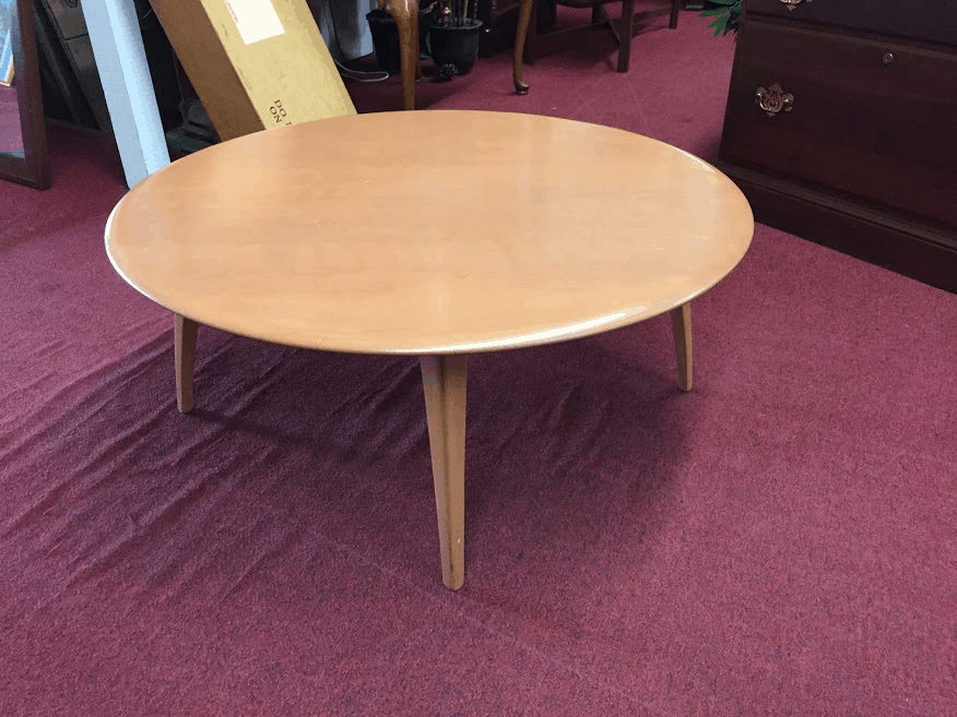 Heywood Wakefield Round Coffee Table