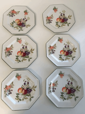 Johnson Brothers Octagon Salad/luncheon Plates