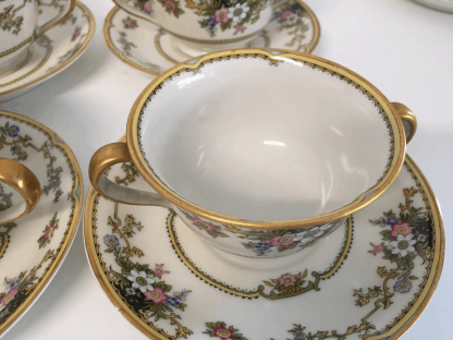 Noritake "Cordova" Soup Bowls - Image 5