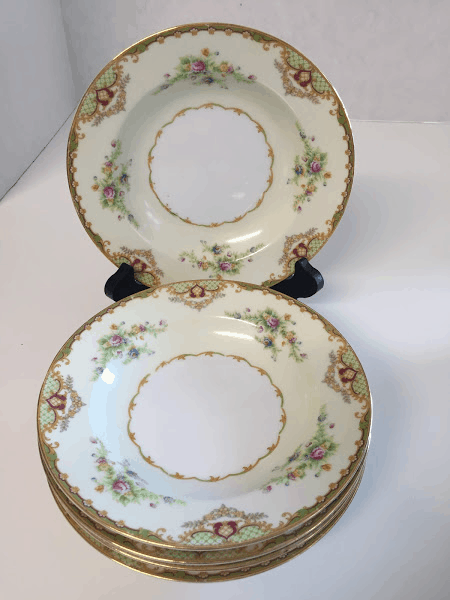 Empress China Soup Bowls - Set of Five