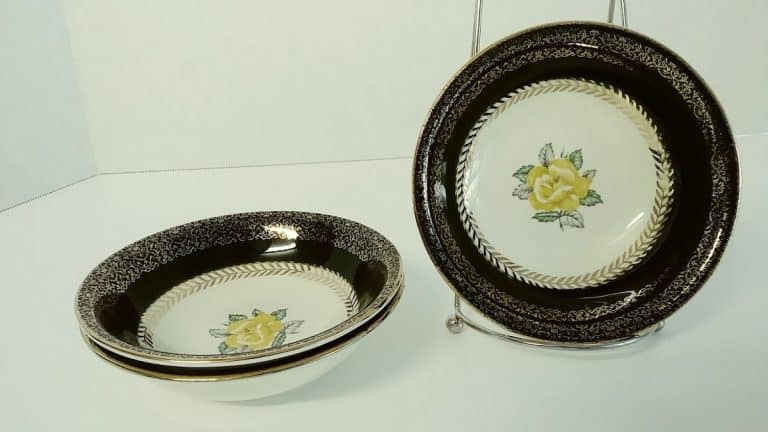 Vintage Homer Laughlin 5.5 Inch Diameter Set of 3 Dessert/Berry Bowls Usa M52n8 - Image 2
